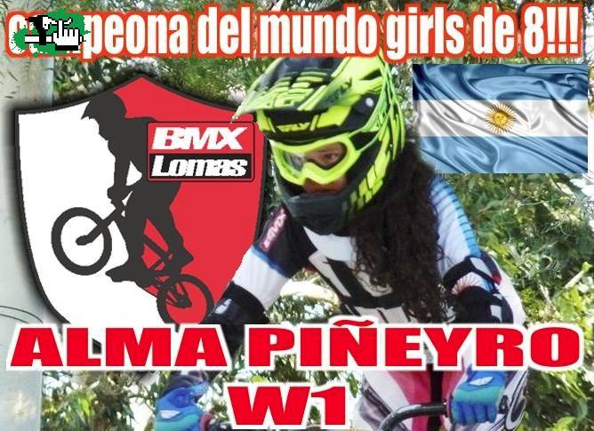 MUNDIAL COLOMBIA: ALMA PIEYRO CAMPEONA CATEGORIA 8 AOS!