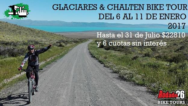 Travesia de los Glaciares Bike Tour & Chalten