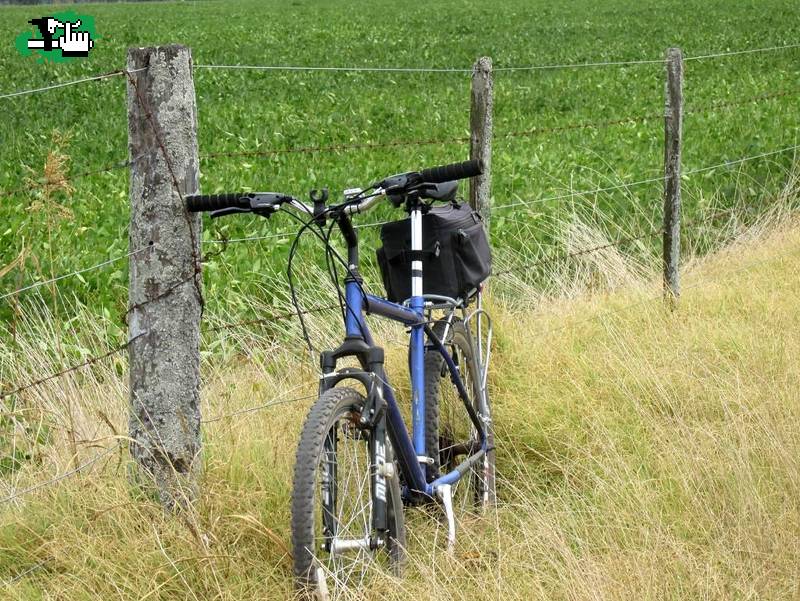 mtb rodado 26 acero con suspensin azul