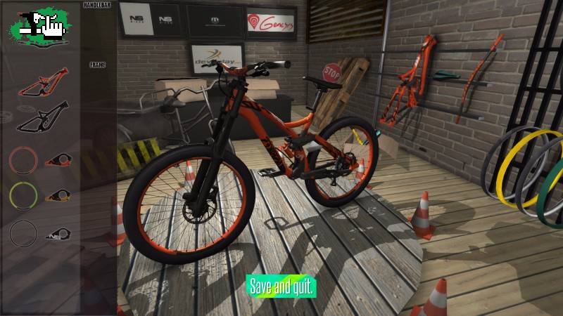 MTB downhill simulator en Steam