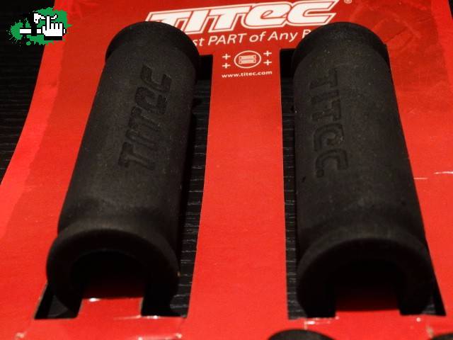 Manillar, Manubrio,Puños, Cuernitos Puños Titec (grips) súper livianos para MTB