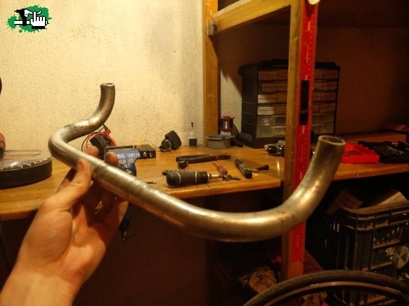 Bullhorn handlebar casero!