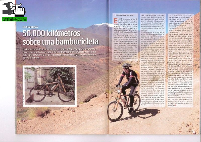 50.000 Km sobre una bici de Bamb.