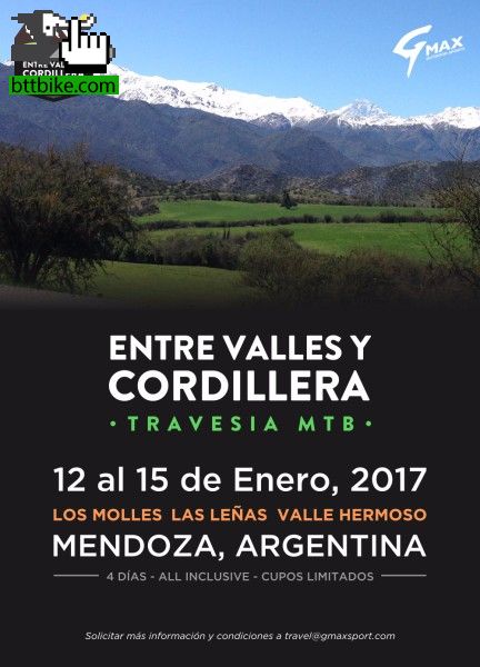 Travesa MTB en Mendoza - Enero 2017