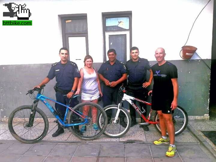 Historia de bicicleta robada recuperada