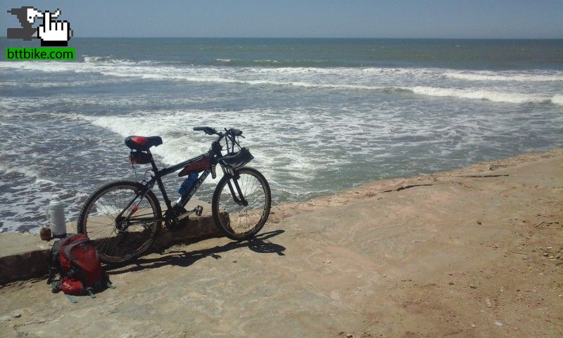 Bici y mates en Mar del Plata..