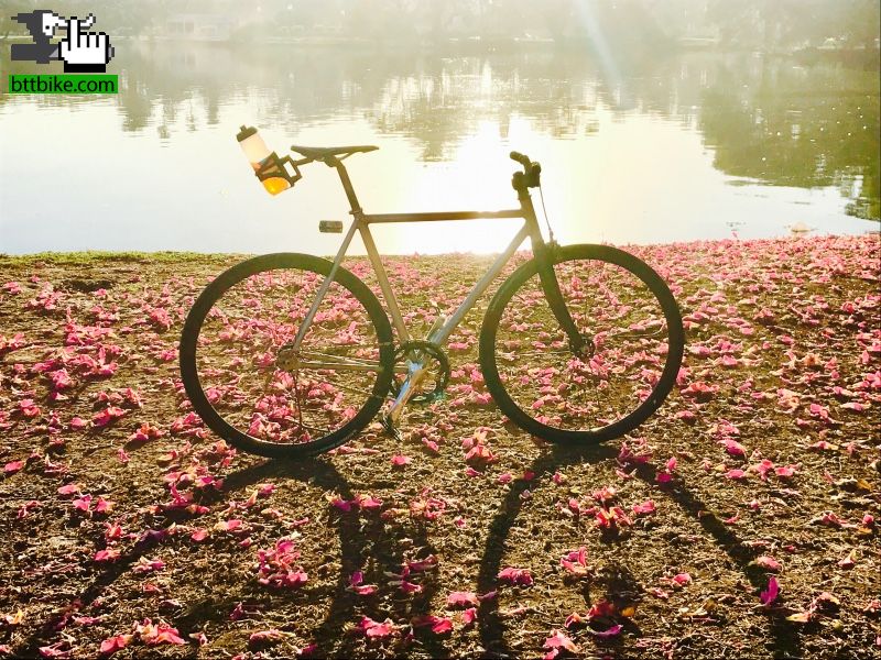 Amaneciendo en la Fixie