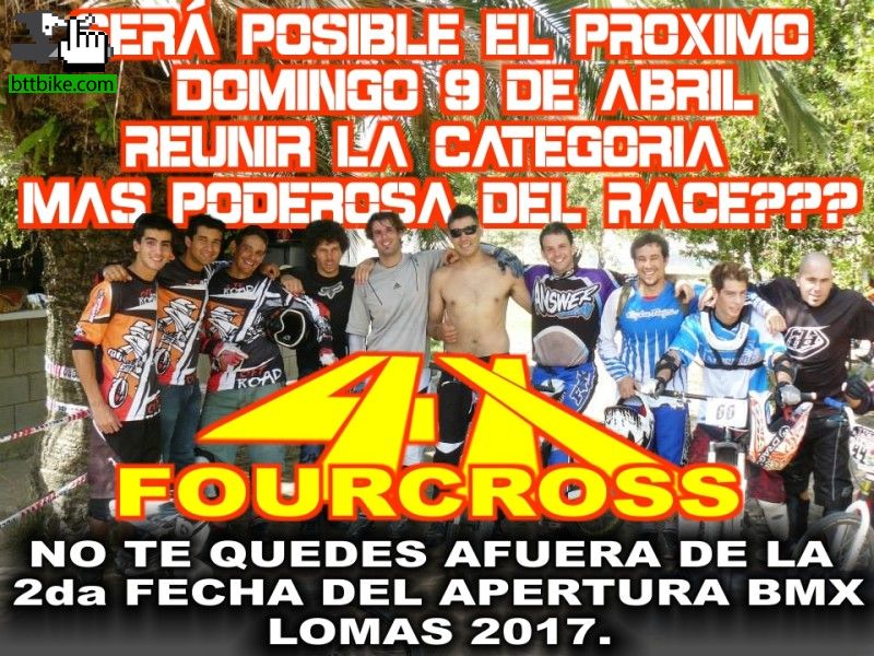 2DA FECHA CAMPEONATO APERTURA BMX LOMAS 2017