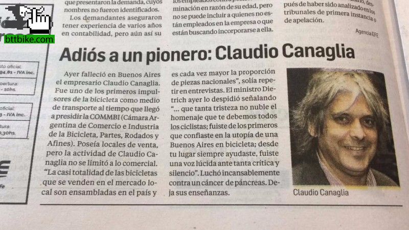 El adios a Claudio Canaglia