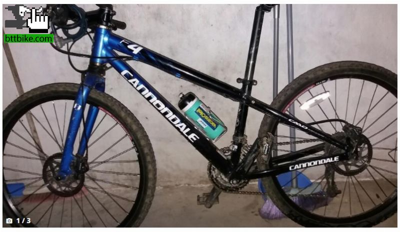 Cannondale robada en OLX