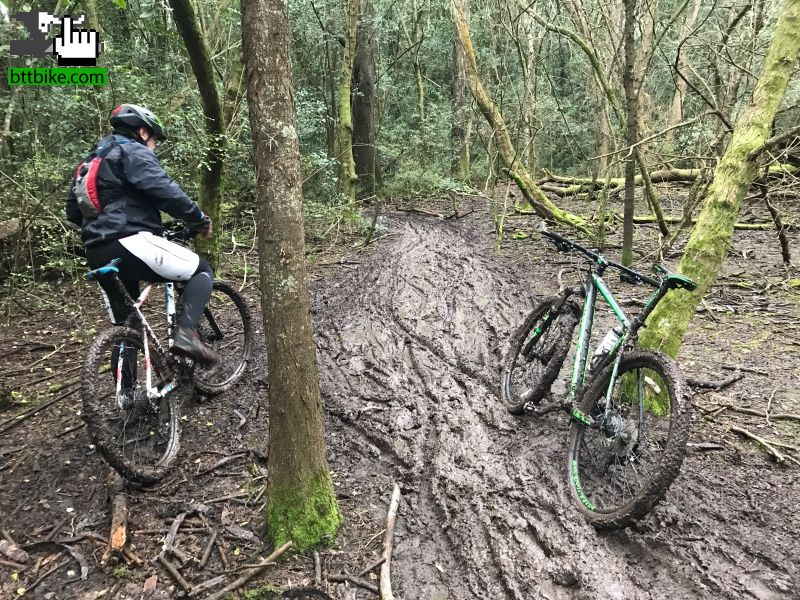 Barro en el parque 