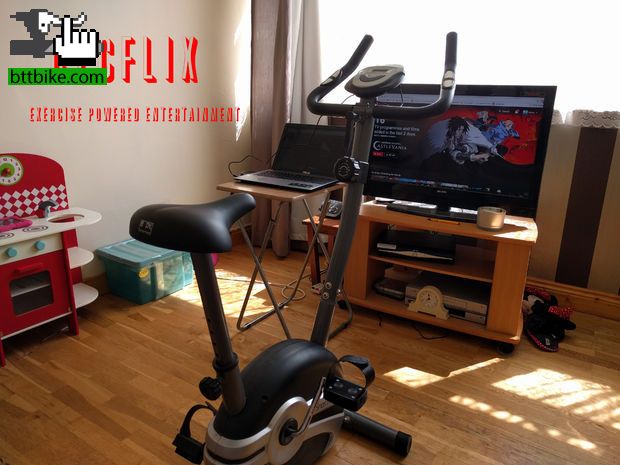 Cyflix, pedaleando para ver Netflix