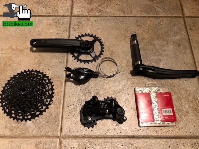 Cambio, Shifter,Descarrilador Grupo SRAM GX 1X11 10-42