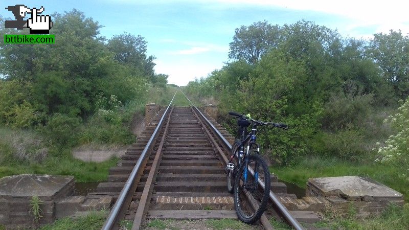 Zona ferroviaria de Lobos..