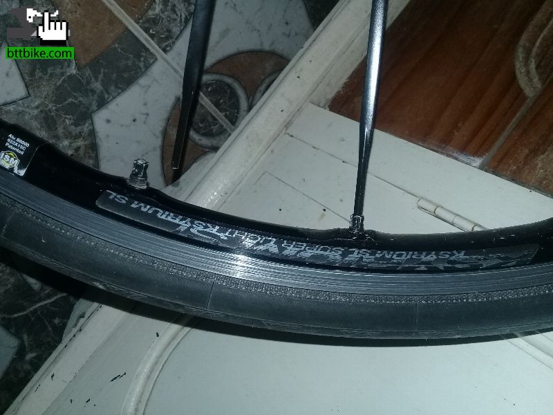 Rayos de ruedas mavic ksyrium sl traseros