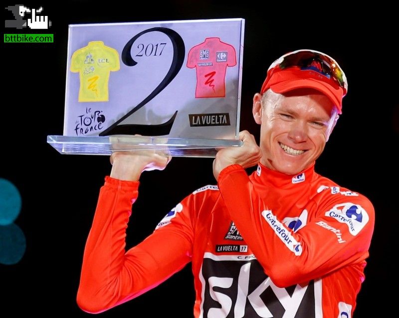 Chris Froome da positivo por salbutamol en la Vuelta de España