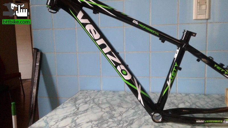 Cuadro venzo yety 26 usado. Talle xs. usada Bicicleta en Venta BTT