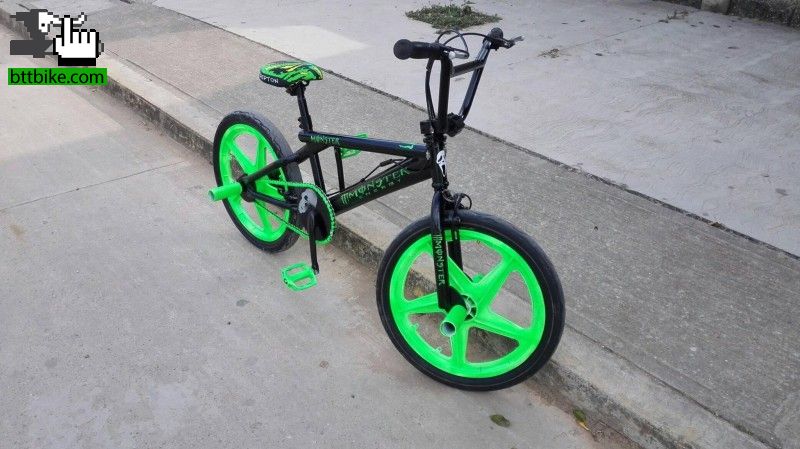 bmx monster modificada 