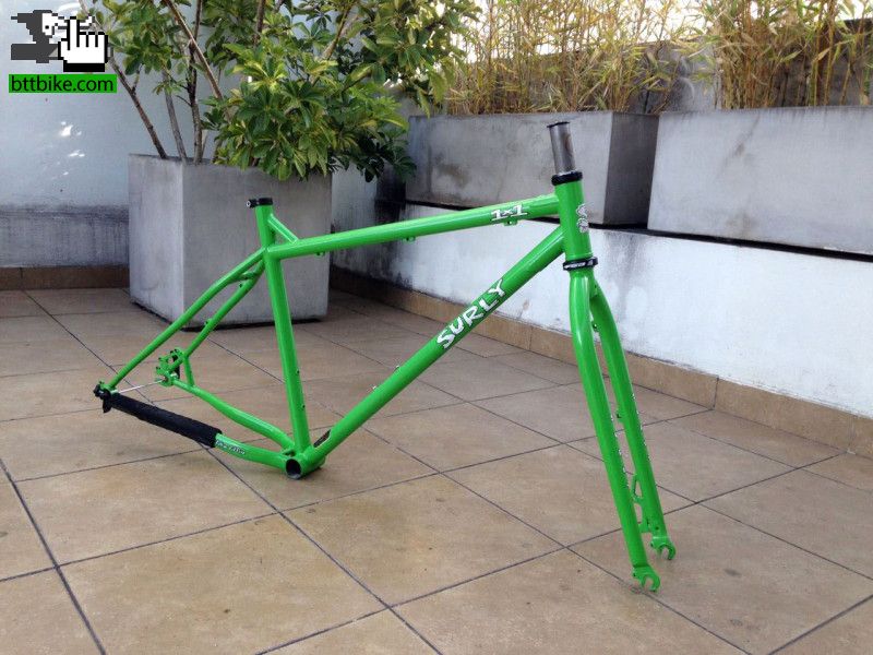 Cuadro y horquilla Surly 1x1, 27.5, talle M (18\") usada Bicicleta en -