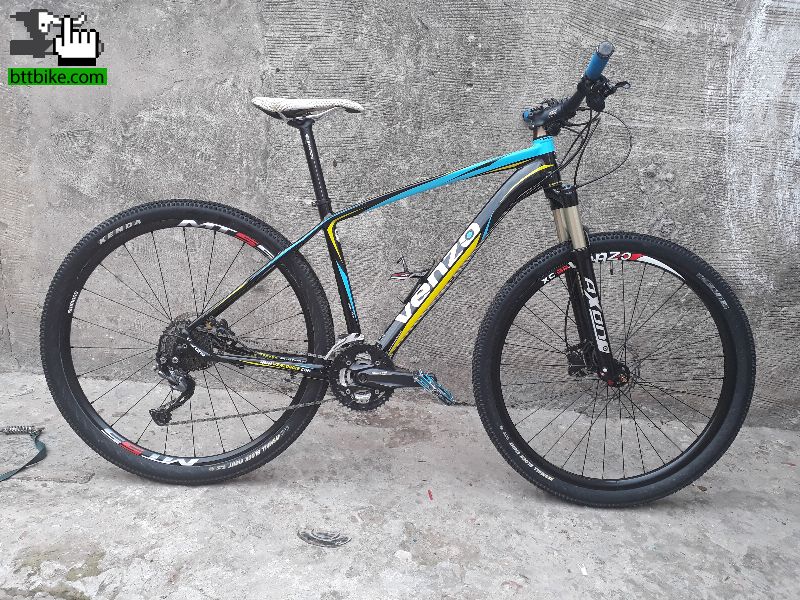 Permuto venzo vulcan x cuadro y horquilla de carbon