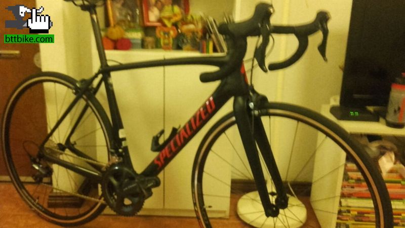 ROBO SPECIALIZED Tarma SL5 negra letras rojas opaca