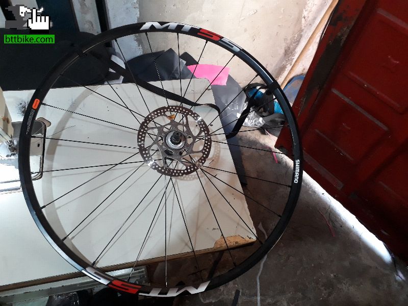 Mt 55 trasera 29cn disco x horquilla rígida de carbono