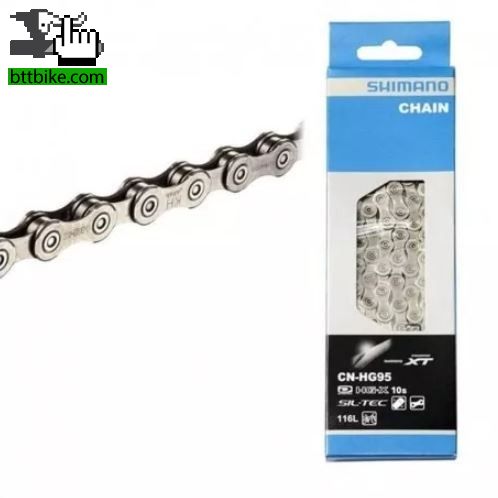 Cadena,Piñon, Corona Cadena Shimano Xt Cn-hg95 10vel (no Kmc, No Sram)