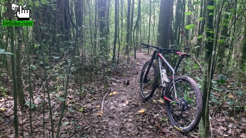 Mi Cannondale en el Parque Pereyra