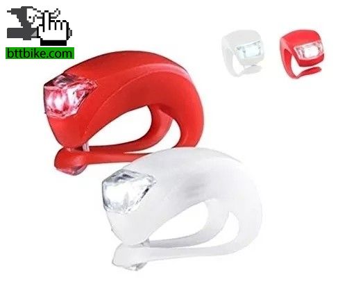 Juego De Luces Led De Silicona Para Bicicleta de BikesLife Luces Juego De Luces Led De Silicona Para Bicicleta