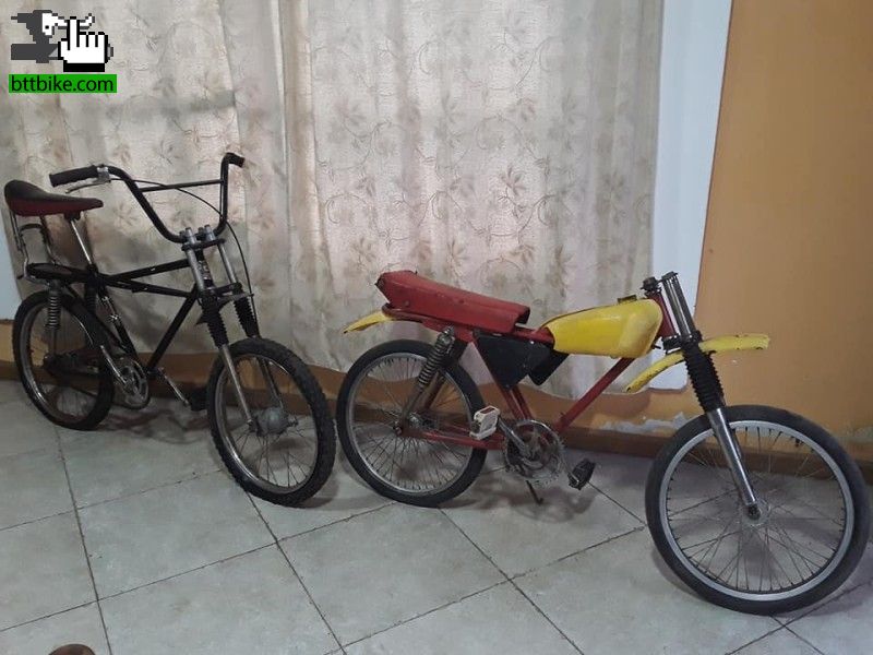 rescatando viejas bicicletas Cross