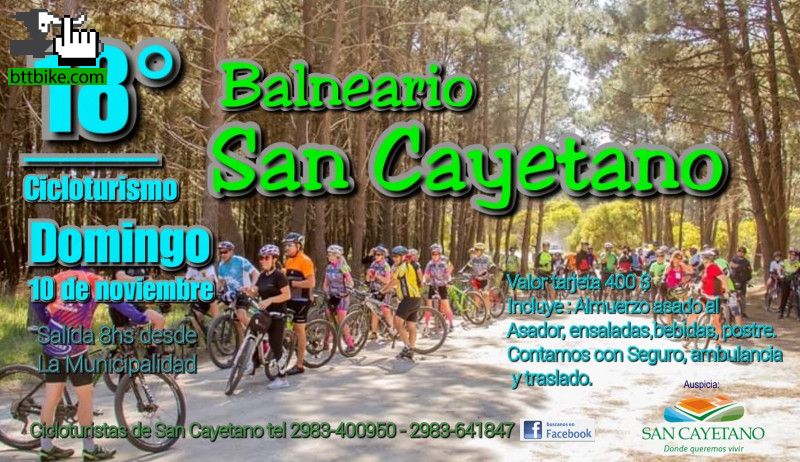 18 cicloturismo al balneario San Cayetano