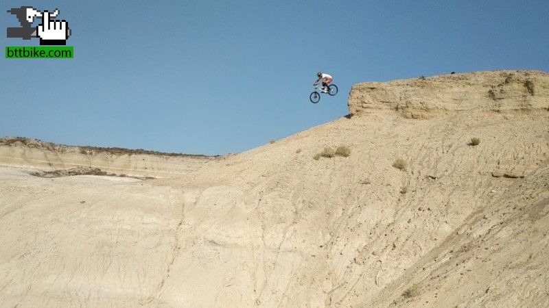 Freeride en la barda.