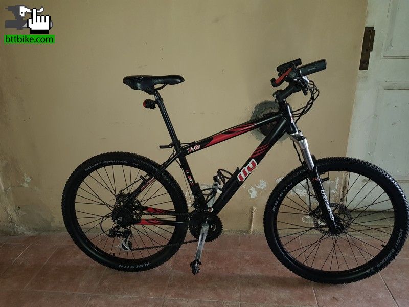 Esperando salir con mi bike.