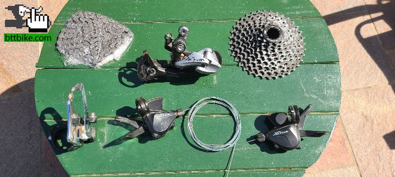 Se vende grupo shimano, detalles en la descripcion