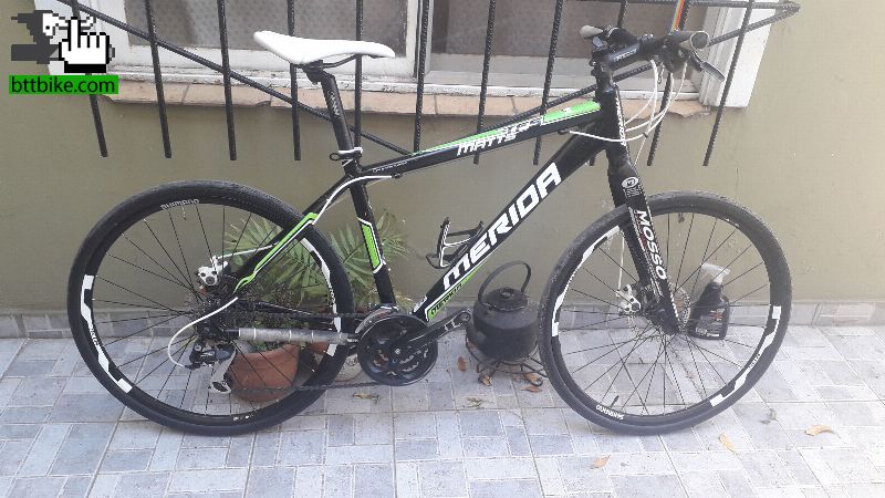 Merida tfs 100 / cambio x ruedas ruta novatec o similar.