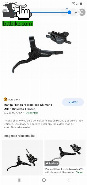 Compro tapa o manija de freno 