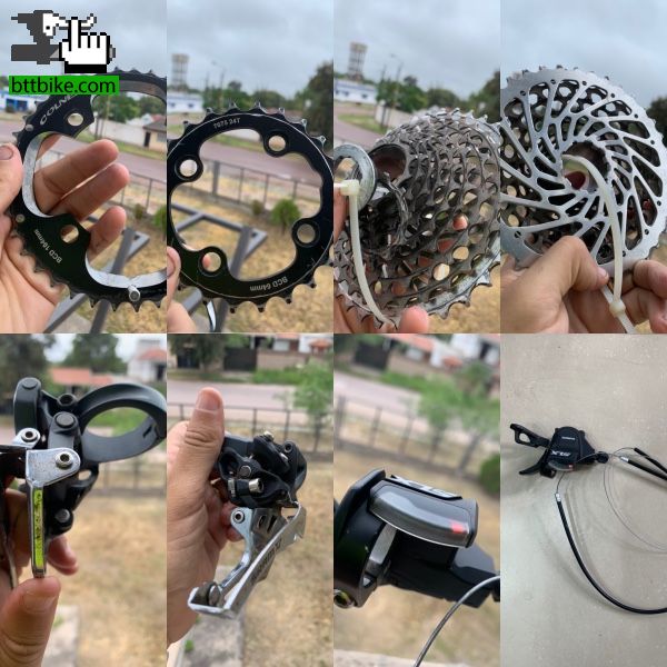 Cambio, Shifter,Descarrilador ACCESORIOS MTB