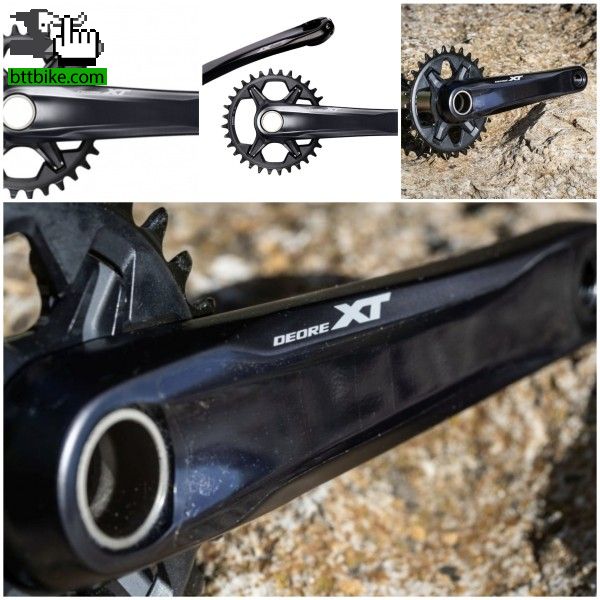Cadena,Piñon, Corona Palancas shimano Deore XT 12v