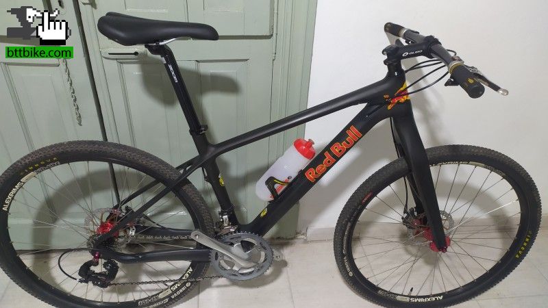 XC Cross Country o permuto Bicicleta MTB r27.5 talle 17 full carbono