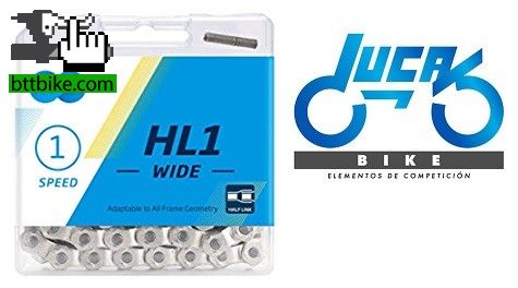 CADENA KMC HL1 de luks_atv Cadena,Piñon, Corona CADENA KMC HL1