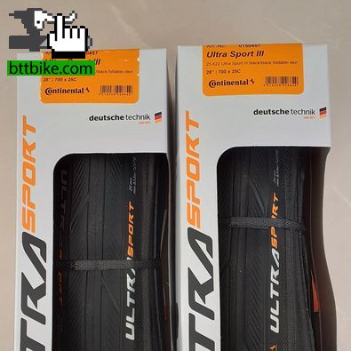 Ruedas, Cubiertas, Llantas PAR Clincher flexible Continental Ultra Sport III 700x25