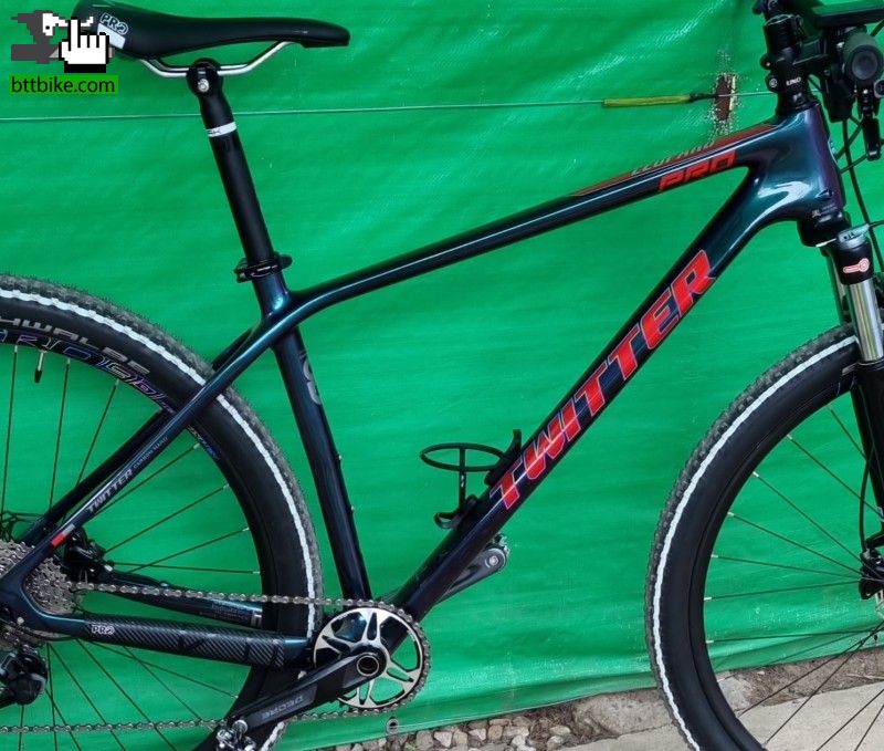 Bicicleta Montaña Carbono Twitter Leopard Pro Rodado 29