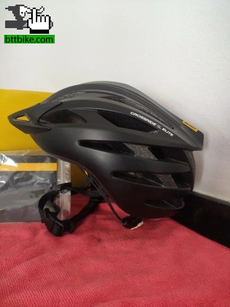 MAVIC CrossRide SL Elite – Casco MTB Leggero Con Visiera E Rete Anti-Insetti – Taglia M (54-59 Cm)
