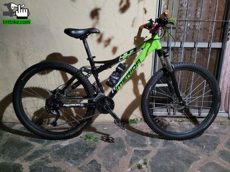 Consulta tecnica Merida Mission 900 XC 26 con rueda 27.5 adelante y 26 atras