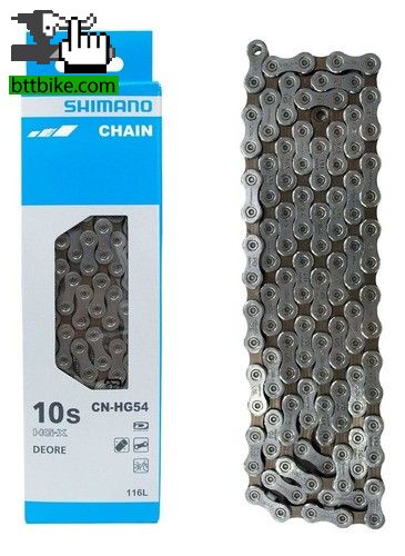 Cadena,Piñon, Corona cadena shimano HG54 - 10 vel.