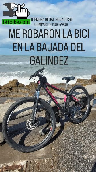 BICI ROBADA MAR DEL PLATA - TOPMEGA REGAL 