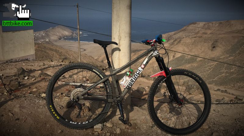 Dabomb Sentinel 29er Small y El clasico triangulo perfecto de una bicicleta