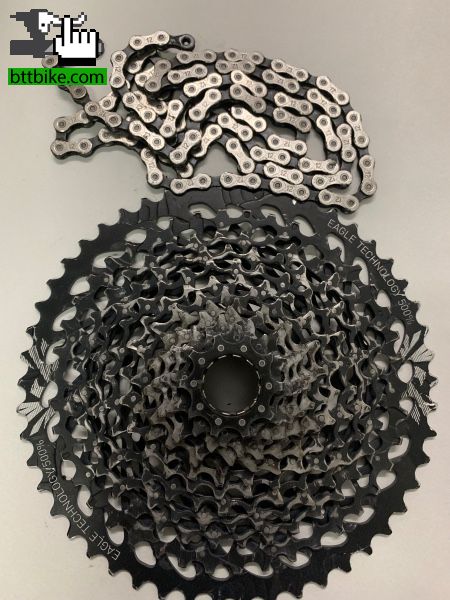 Piñón y cadena sram gx 12v usada en Venta - BTT