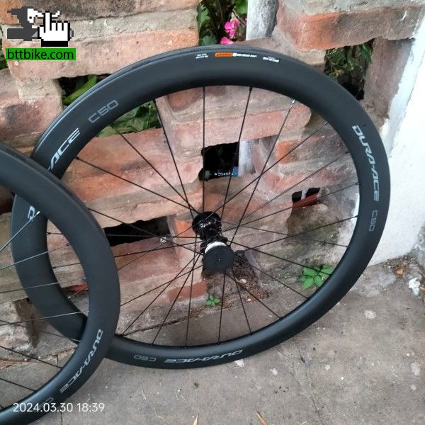 Bicicletas de ruta y pista Ruedas Dura Ace disco tubular 