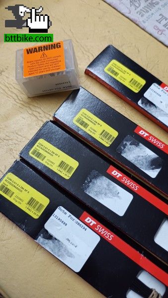 Ruedas, Cubiertas, Llantas Rayos dt swiss cabeza recta 304mm
